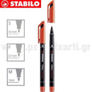 Μαρκαδόρος Ανεξίτηλος OHP Universal -  Stabilo Μαρκαδόρος Psalidixarti.gr