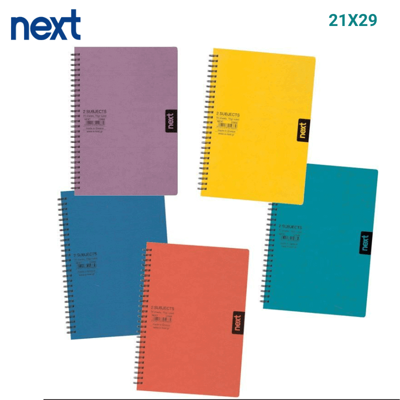 Spiral Notebook 2 Topics 60 Sheets 21x29 (A4) - Animal Planet