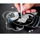 Μπλοκ σχεδίου με Mαύρο Xαρτί 140gr/m2 - Α5, 21Χ15cm