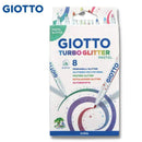 Μαρκαδόροι Ζωγραφικής Λεπτοί Giotto Glitter Pastel 8 Χρώματα Psalidixarti.gr