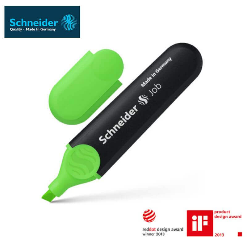 Schneider Job Green Highlighter