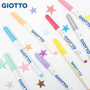 Μαρκαδόροι Ζωγραφικής Λεπτοί Giotto Glitter Pastel 8 Χρώματα Psalidixarti.gr