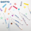 Μαρκαδόροι Ζωγραφικής Λεπτοί Giotto Glitter Pastel 8 Χρώματα Psalidixarti.gr