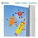 Reusable Sticker Characters Numberblocks 1-10
