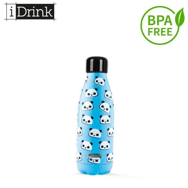 Ανοξείδωτο Παγούρι Θερμός BPA FREE, 350ml "Panda" - I Drink Παγούρι Psalidixarti.gr