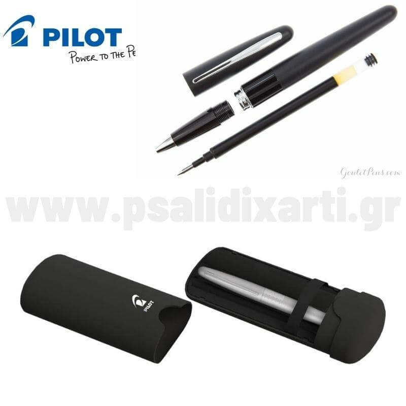 Στυλό Πολυτελείας Pilot Mr GEL, 0.7mm, Μαύρο σε κουτί.  Psalidixarti.gr