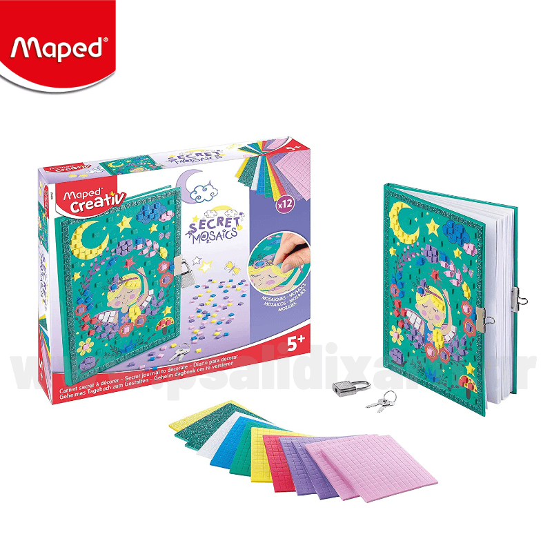 Μυστικό Ημερολόγιο Creative secret mosaic - Maped