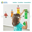 Reusable Sticker Characters Numberblocks 1-10