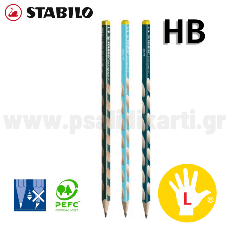 Pencil for Left-handed Slim EASYgraph 2.2mm HB - Stabilo