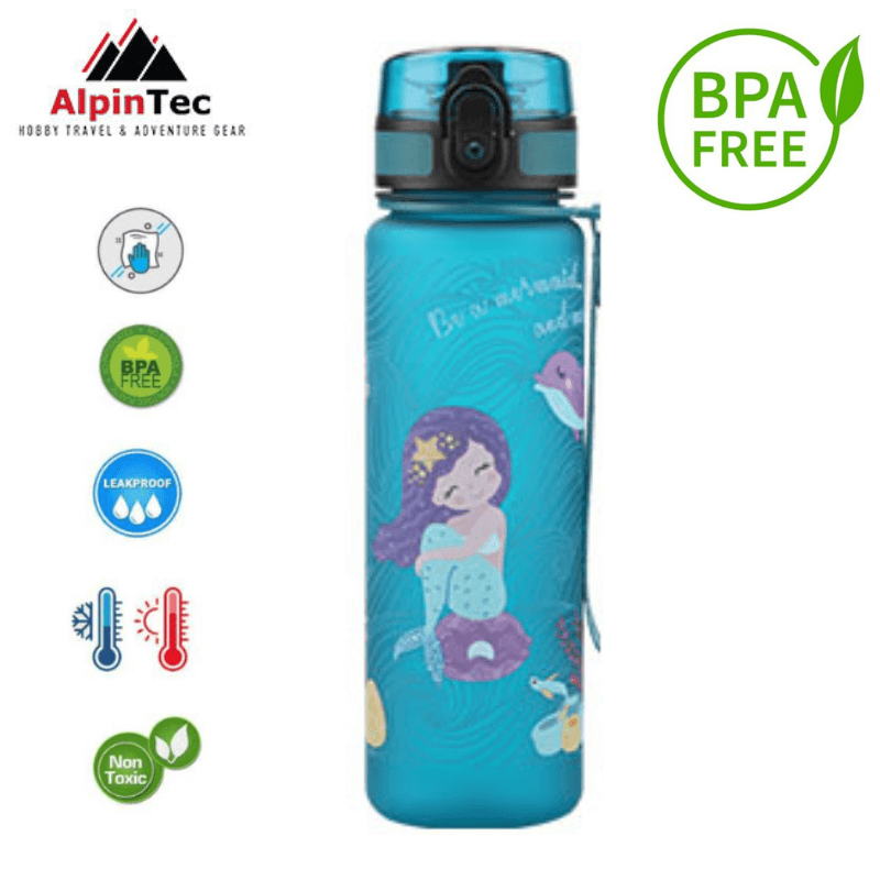 Tritan BPA FREE 500ml "Mermaid" bottle cap - AlpinTec