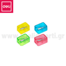 Ξύστρα μονή Comiko 8mm - Deli