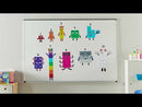 Reusable Sticker Characters Numberblocks 1-10