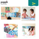 Δημιουργώ Κολάζ με Αυτοκόλλητα "Ζούγκλα" - Poppik Σετ Δημιουργίας Psalidixarti.gr