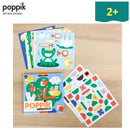 Δημιουργώ Κολάζ, Τα πρώτα μου Αυτοκόλλητα "Φύση" - Poppik Σετ Δημιουργίας Psalidixarti.gr