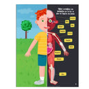 Μαθαίνω για το Ανθρώπινο Σώμα με Αυτοκόλλητα που Φωσφορίζουν Βιβλίο διαδραστικό Psalidixarti.gr