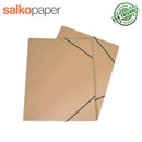 Φάκελος Με Λάστιχο, Α4, Οικολογικό Κραφτ "Ecological" - Salko Paper Φάκελος Psalidixarti.gr