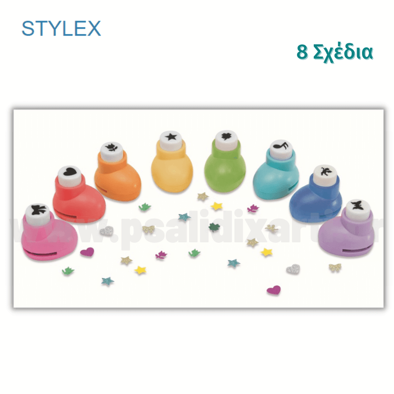 Perforator Shape cutter small in 8 designs - Stylex